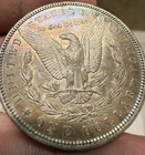 1887-O Morgan Dollar 90% silver dollar, Nice Reverse Toning