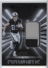 2025 Panini Black Futuristic 56/199 Brock Bowers #FUT-BBS 1b1f