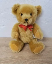 Cuddly antique teddy bear, 26 cm, top condition, vintage original, rarity