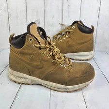 Nike Manoa ACG Leather Boots Haystack Velvet Brown Youth Size 7Y 472648-700