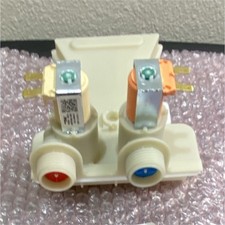 Water Inlet Valve WH13X26534 Beige Dual Hot  Cold Electric Washer Replacement