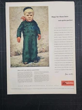 1947 magazine ad for Upjohn Pharma. Hope for those born not quite perfect