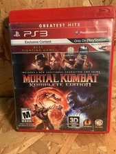 Mortal Kombat Komplete Edition PS3 Greatest Hits Tested/Working/SEE VIDEO 