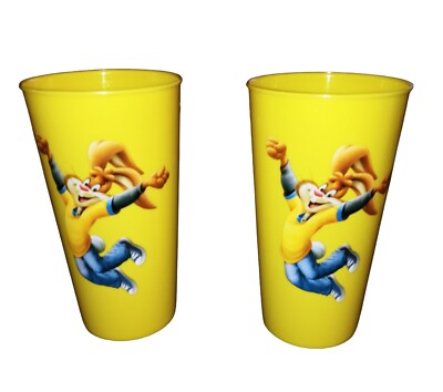 Nesquik Plastic Tumbler Cups Great Condition Clean Never Used Cute