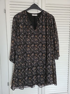 Mango MNG Suit Kleid S Paisleymuster