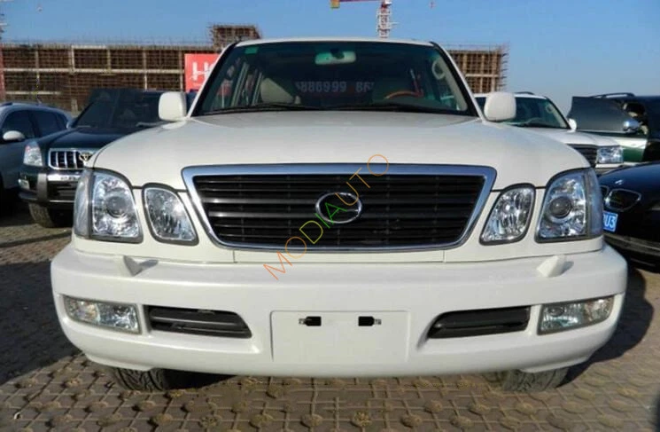 Parachoques delantero para Lexus LX470 1998-2002 embellecedor debajo de malla imprimación 3 piezas Foto 4 de 4