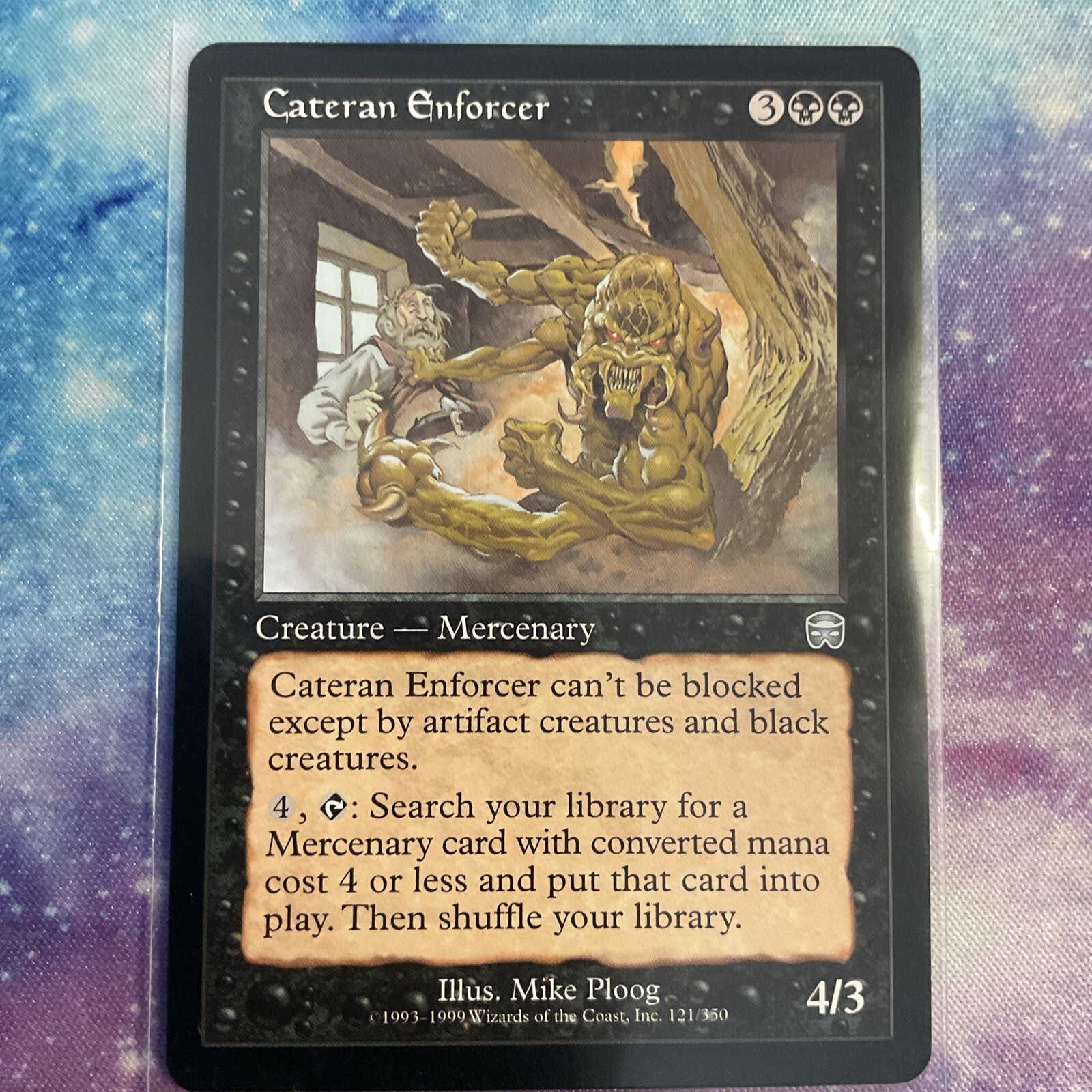 Cateran Persuader NM/M Mercadian Masques Black Mercenary Creature Magic MTG