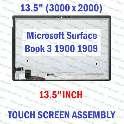 Microsoft Surface Book 3 1900 1909 13.5'' Touch Screen Assembly