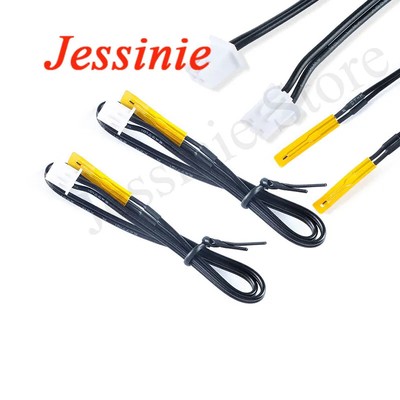 10K NTC Thermistor Probe 2pcs Thin Film Temperature Sensor 3435 for 3D Printer