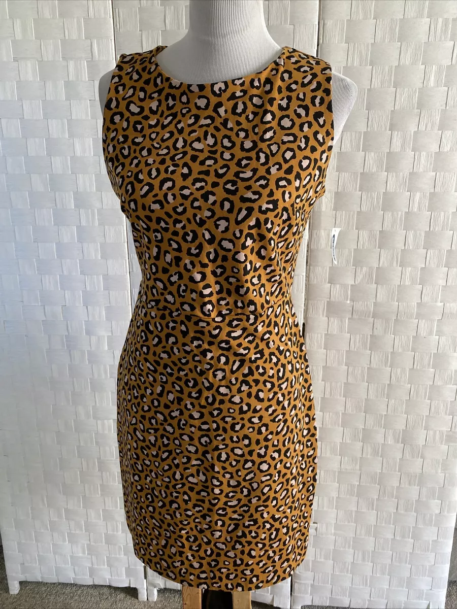 Animal print pencil dress deals