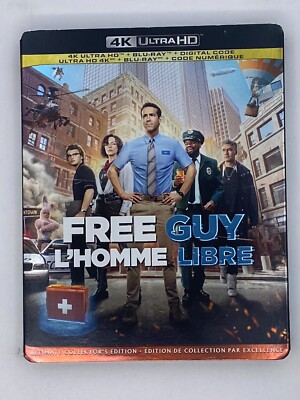 Free guy - (2 discs) 4K ultra HD / blu-ray with slipcover