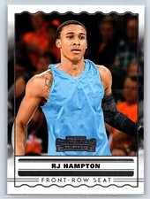 RJ Hampton 2020 Panini Contenders Draft Picks Front-Row Seats Green RC