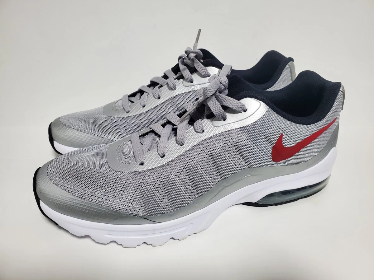 bloeden onregelmatig Rally Nike Air Max Invigor &#039;Wolf Grey Red&#039; Men&#039;s 13 Running Shoes  | eBay