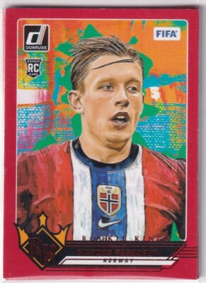 2024-25 Panini Donruss No. 15 Marcus Pedersen Rookie Kings Red