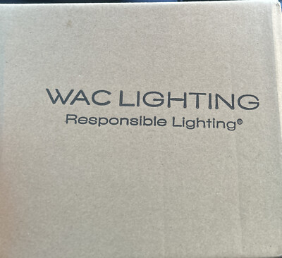 WAC Lighting Tube Arch. 5'' LED Wall Away Flood 4000K, Black - DS-WS05-F40A-BK