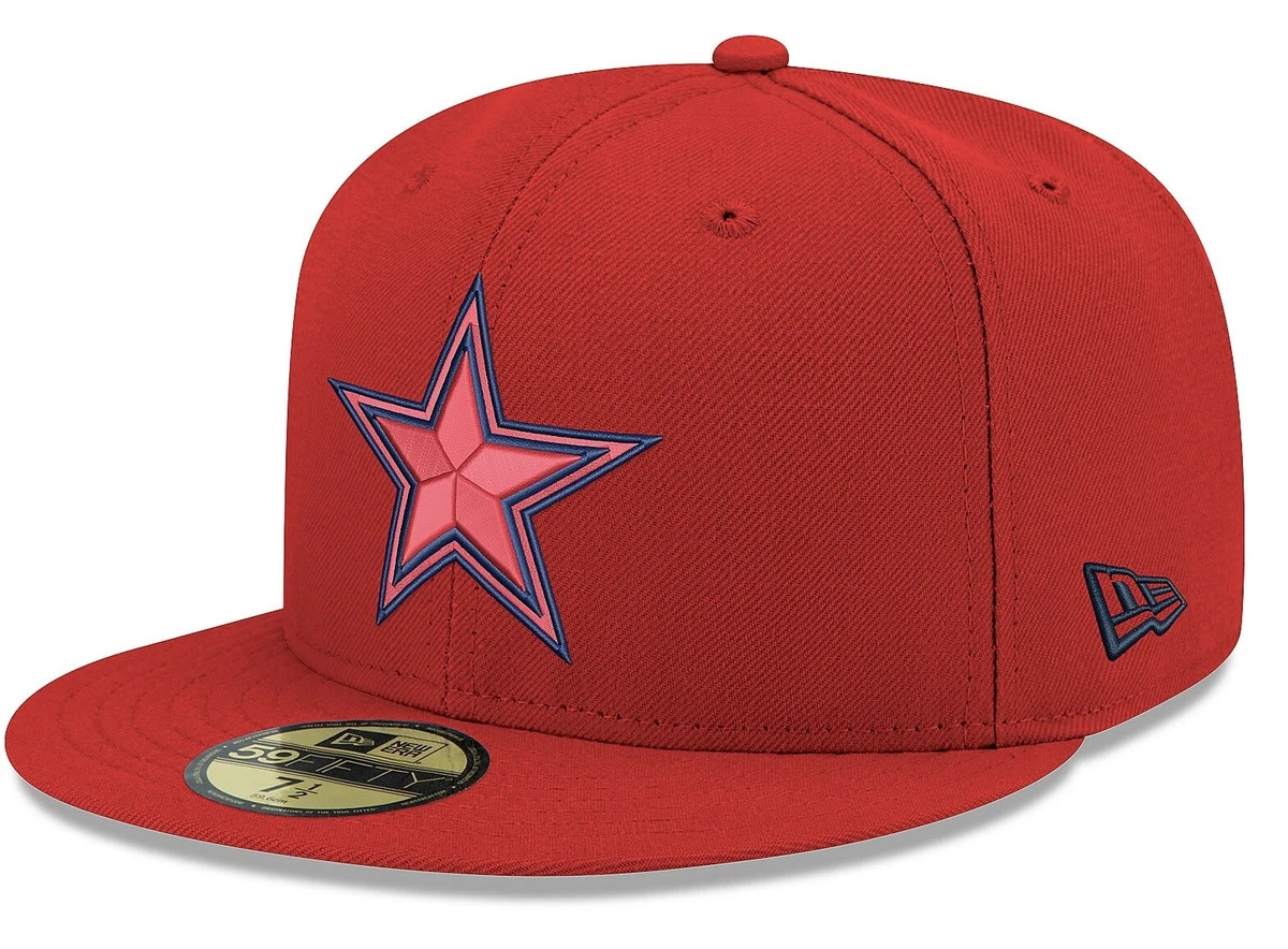 Dallas cowboys red best sale hat