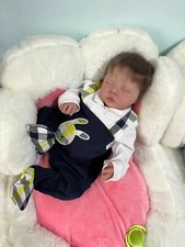 Realistic Handmade Reborn Baby Doll Weighted Newborn Rooted Mohair Boy Girl Gift