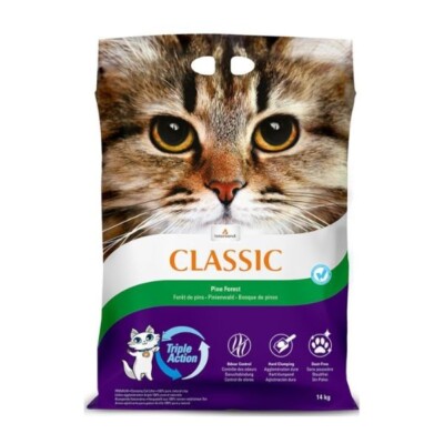 Intersand Katzenstreu Classic Pine Forest Klumpen Hervorragende Aufnahmekapazität