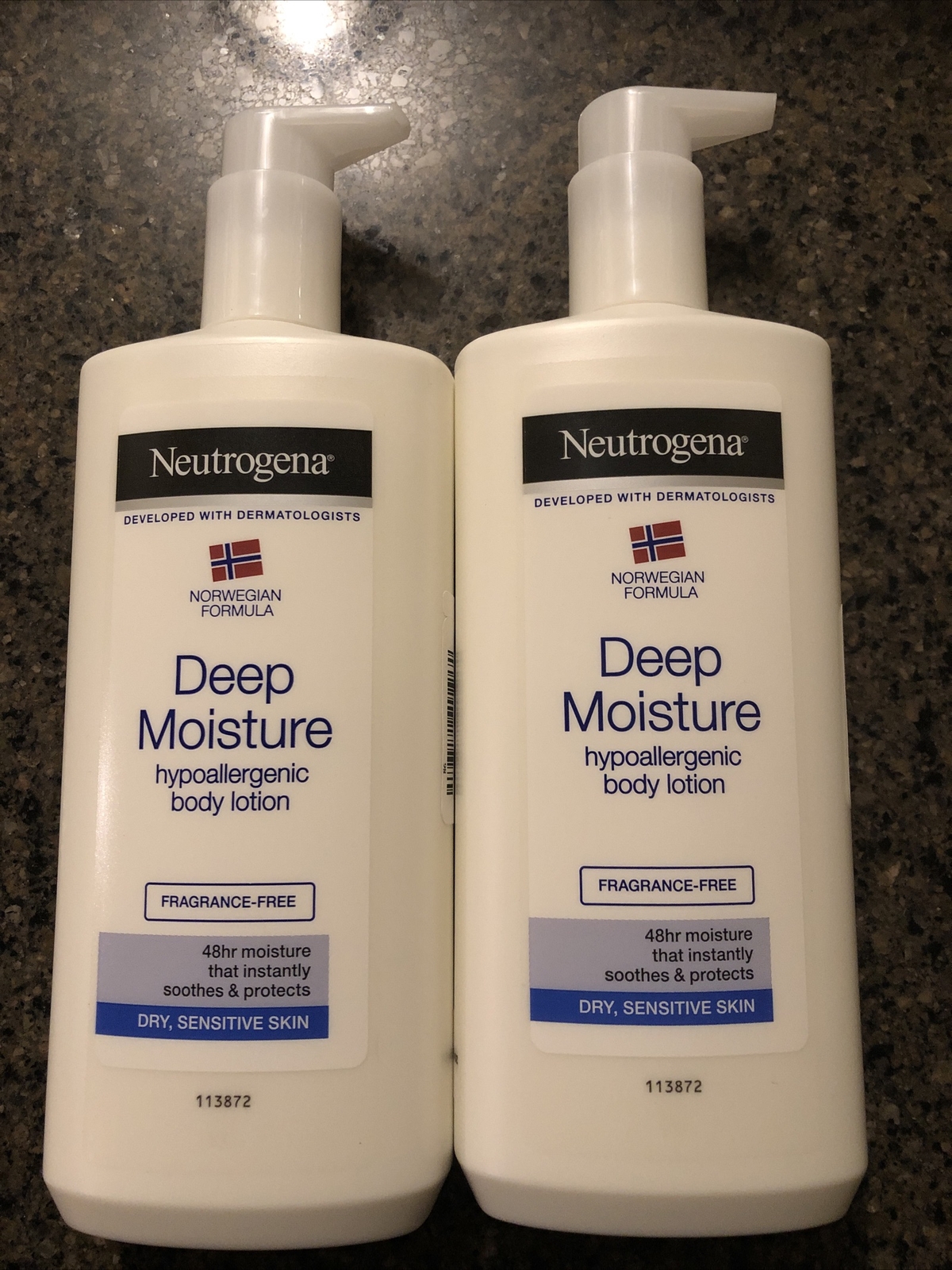 neutrogena deep moisture sensitive