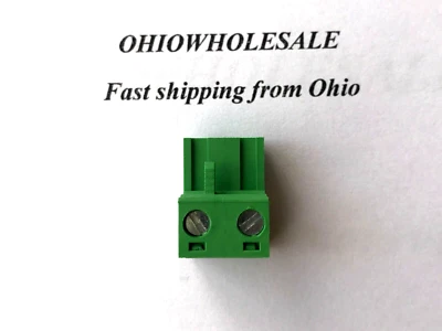 2 pole / 2 pin 7.62mm Pitch Phoenix Contact Connector Plug - PCB Terminal Block