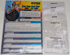 Marvel Crisis Protocol Mystique CP 43 Painted with Character and Tactics Cards
