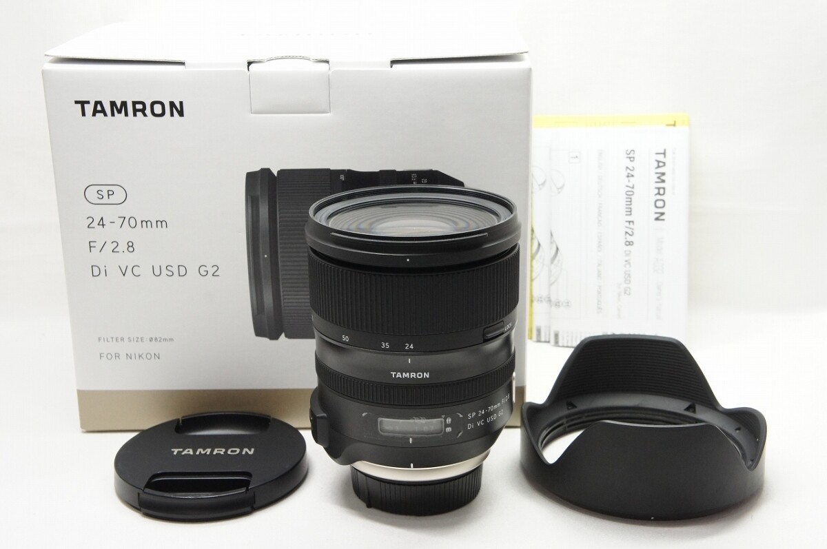 TAMRON Tamron SP 24-70mm F2.8 Di VC USD G2 A032 Nikon F mount zoom