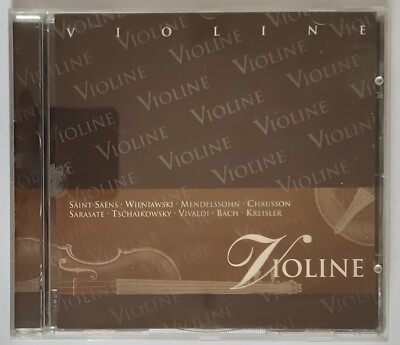 Violine, Vivaldi, Bach, Kreisler, Tschaikowsky, Sarasate, Mendelssohn Klassik CD