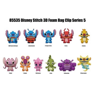 Disney Stitch NEW * Kixx Clip - Chase * Blind Bag Series 5 Figural
