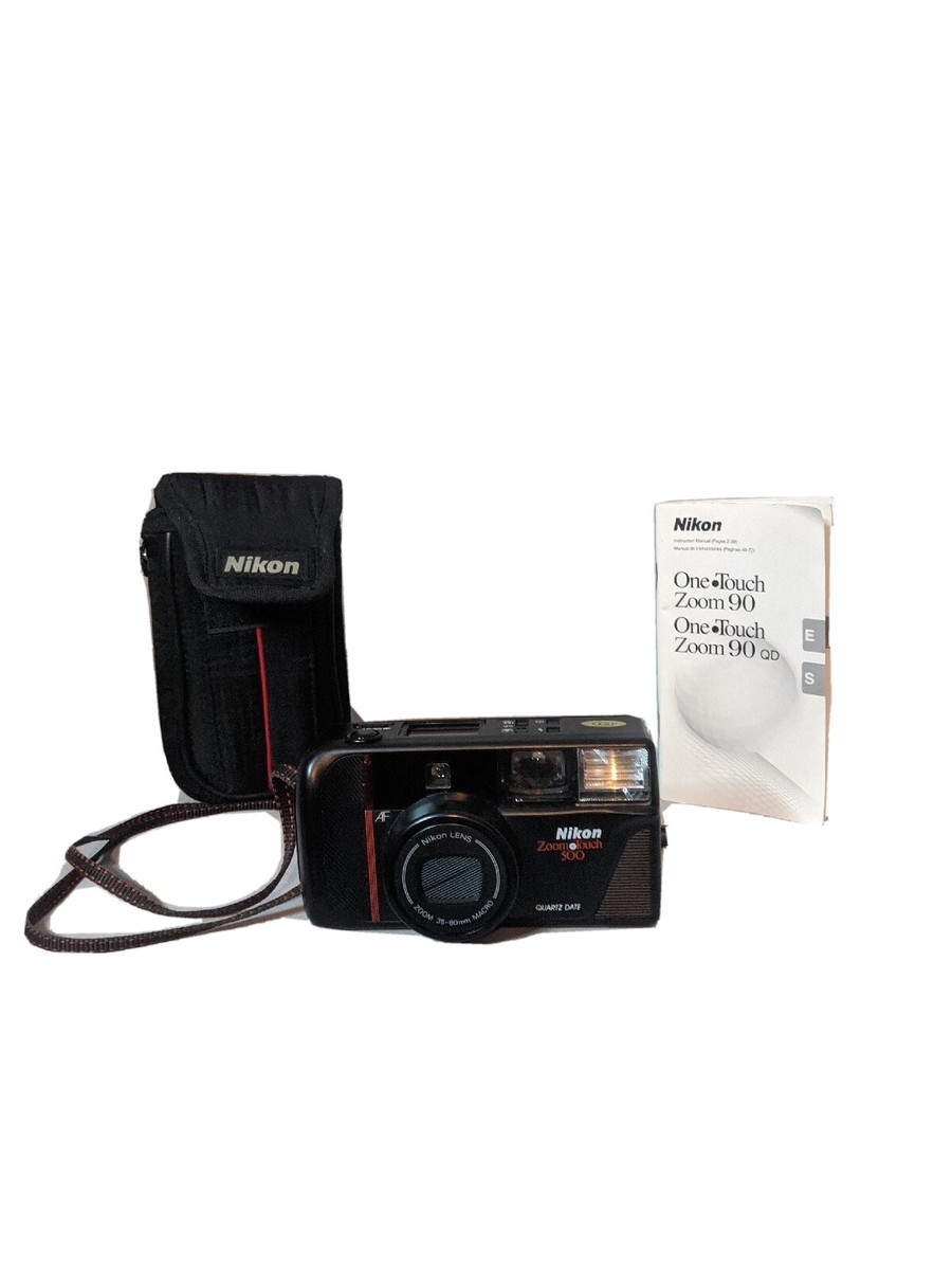 NIKON Zoom Touch 500s QUARTZ DATE 35mm Point Shoot Film Camera