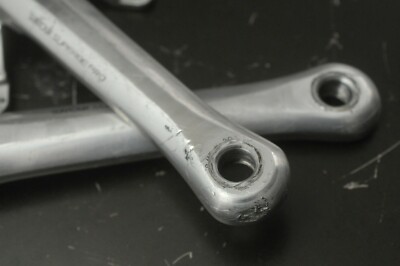 Suntour Superbe Pro Track Bike Crank Crankset NJS Certified Suntour Superbe Pro Track Bike Crank Crankset NJS Certified