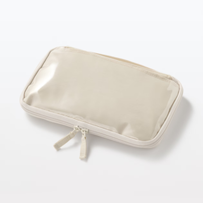 Étui MUJI A5 Slim Collection Ivoire Avec Poches Sélectionnables - Organisateur Minimaliste