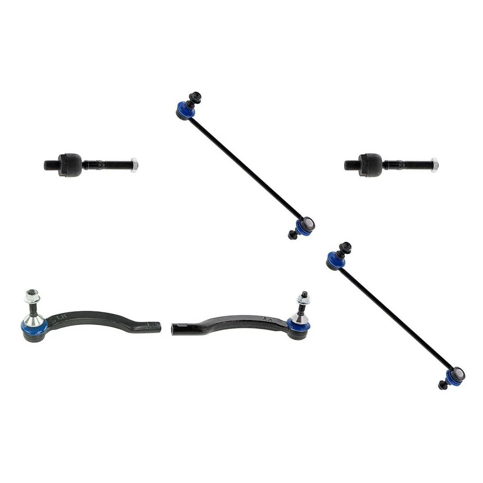 Ligação da barra oscilante Tierod extremidade da haste de direção dianteira Mevotech para Volvo V70 2001 2002 - Imagem 2 de 4