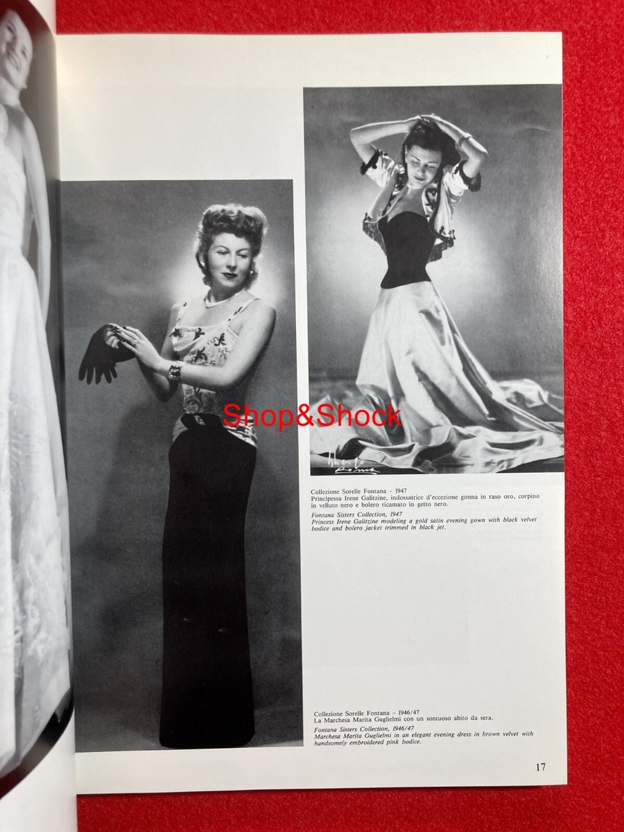 SORELLE FONTANA 1907 1992 Storia di un Atelier Moda Roma Stilista