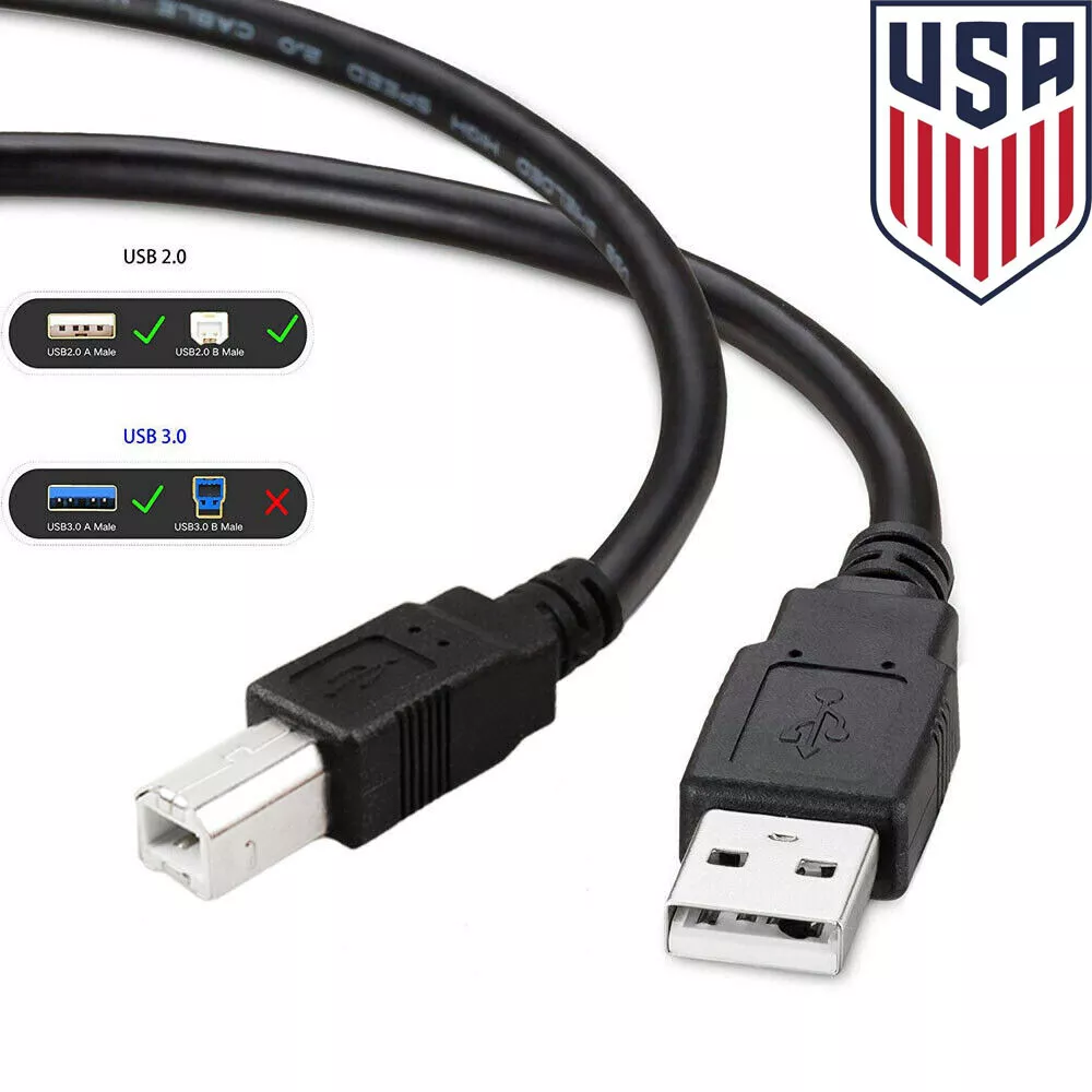 status Etableret teori betale sig USB 2.0 Cable For Steinberg UR44 UR22MKII UR12 UR-RT2 UR242 USB Audio  Interface | eBay