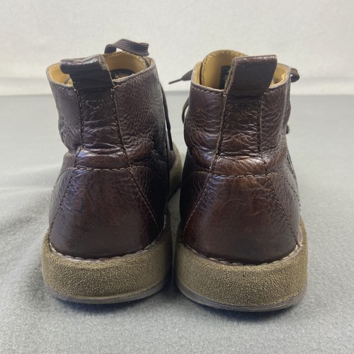Dr Marten Stiefel Herren 10 Braun Leder Chukka Arbeitskleidung Schnürschuhe - Bild 9 von 12