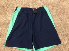 Nike Flex Woven Men/'s Training Navy Blue// Light Blue Shorts 742517-429 MSRP $35