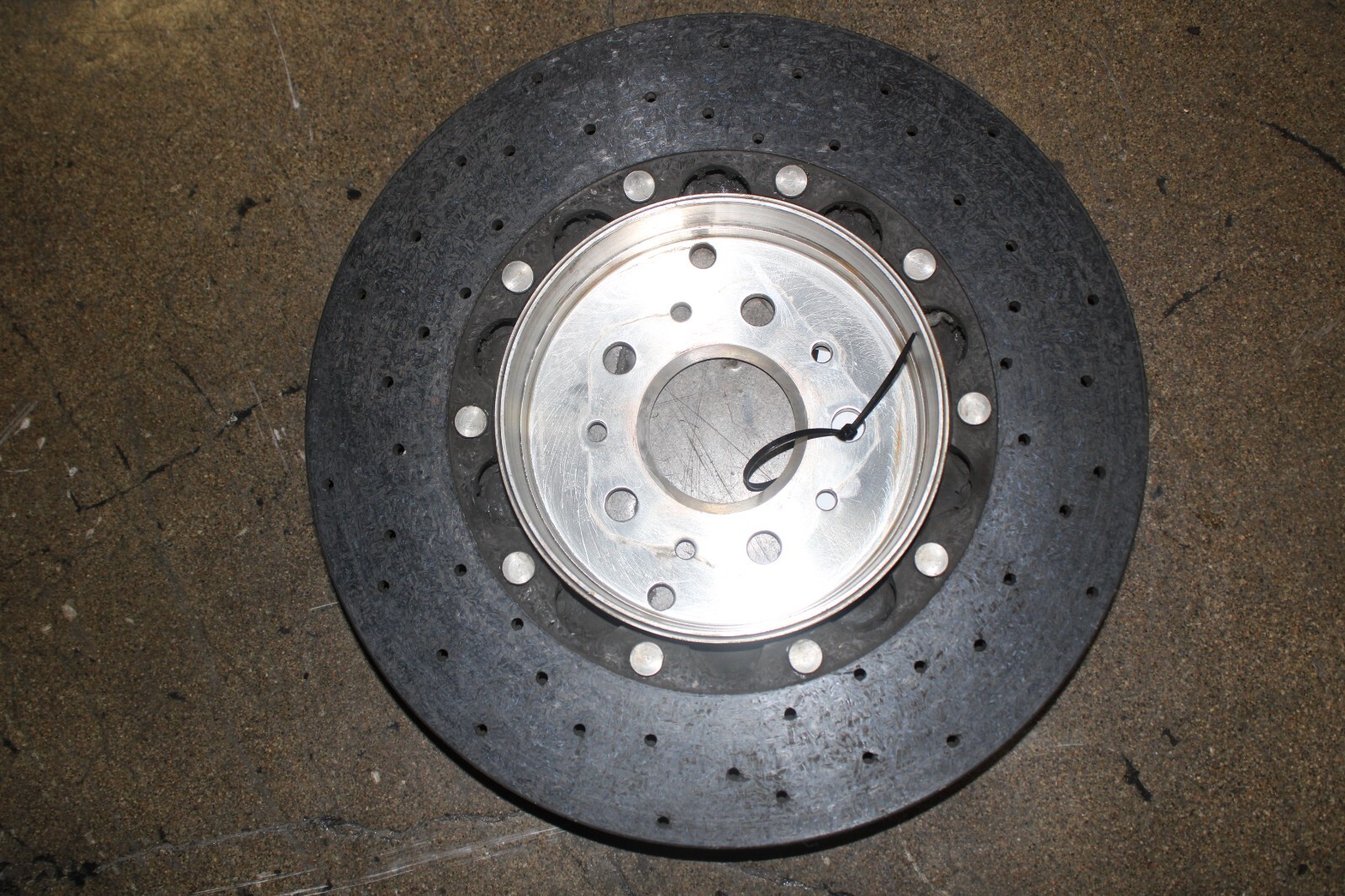 Ferrari California, 458 Italia, Rear CCM Carbon Brake Rotor, Used, P/N 304561