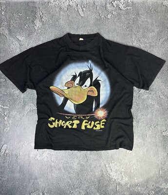 Daffy Duck Vintage T Shirt 1992 Looney Tunes Warner Bros