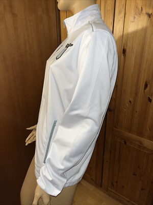 S.S. Lazio Roma Macron White Top Track Jacket Football Soccer