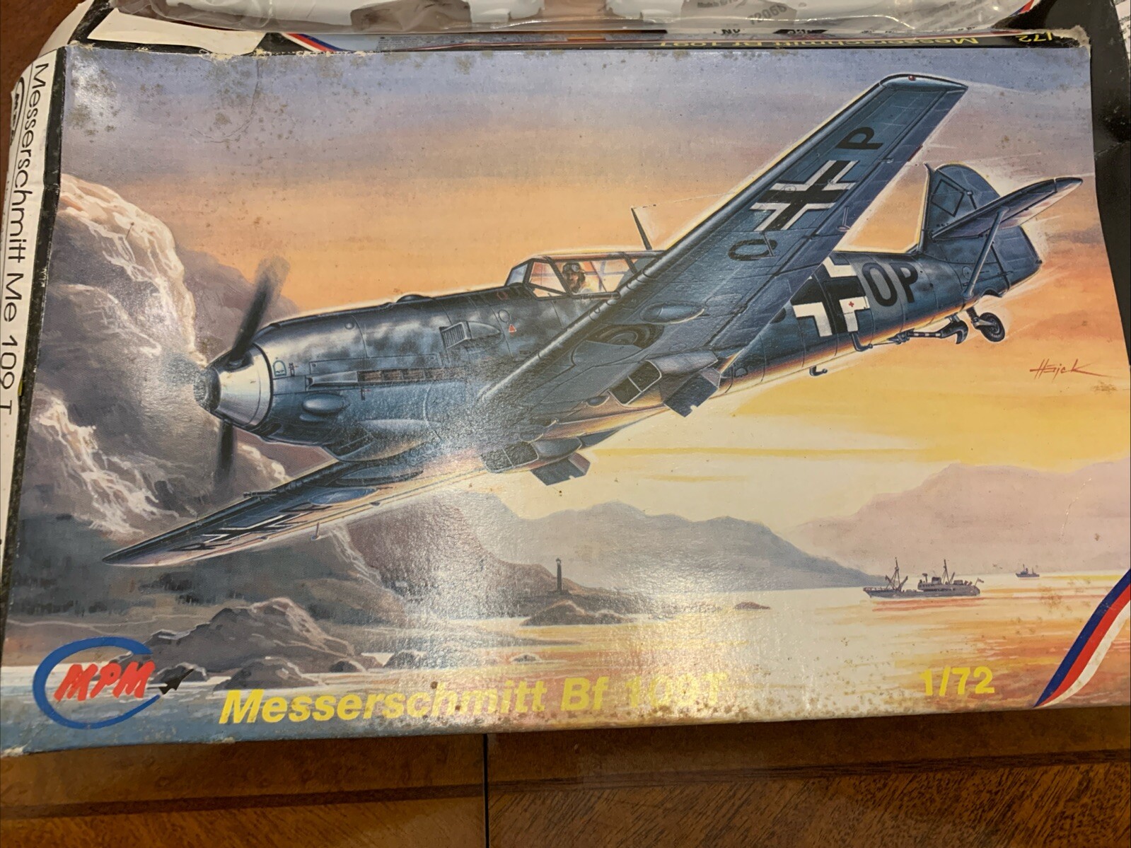 MPM 1/72 - Messerschmitt Bf 109t MODEL KIT OPEN BOX SEALED PARTS