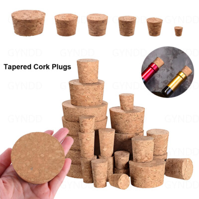 #ad #ad Tapered Cork Plugs Wooden Wine Corks Stoppers Reusable Sealing Stopper All Sizes $1342.25