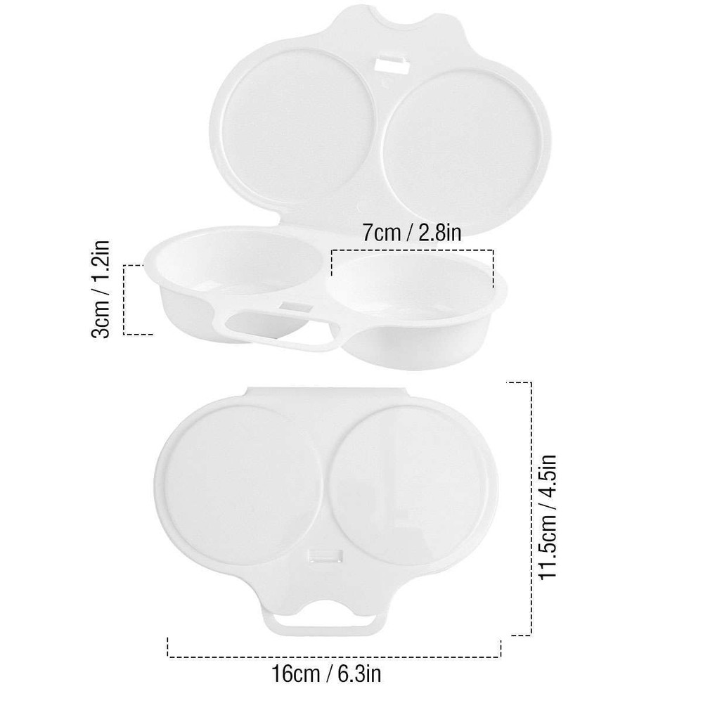 Microwave Egg Poacher Poached Egg Cooker Egg Maker Poached Egg Steamer Kitchen Microwave Egg Poacher Poached Egg Cooker Egg Maker Poached Egg Steamer Kitchen