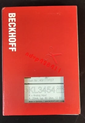 1PCS NEW BECKHOFF KL3454 PLC