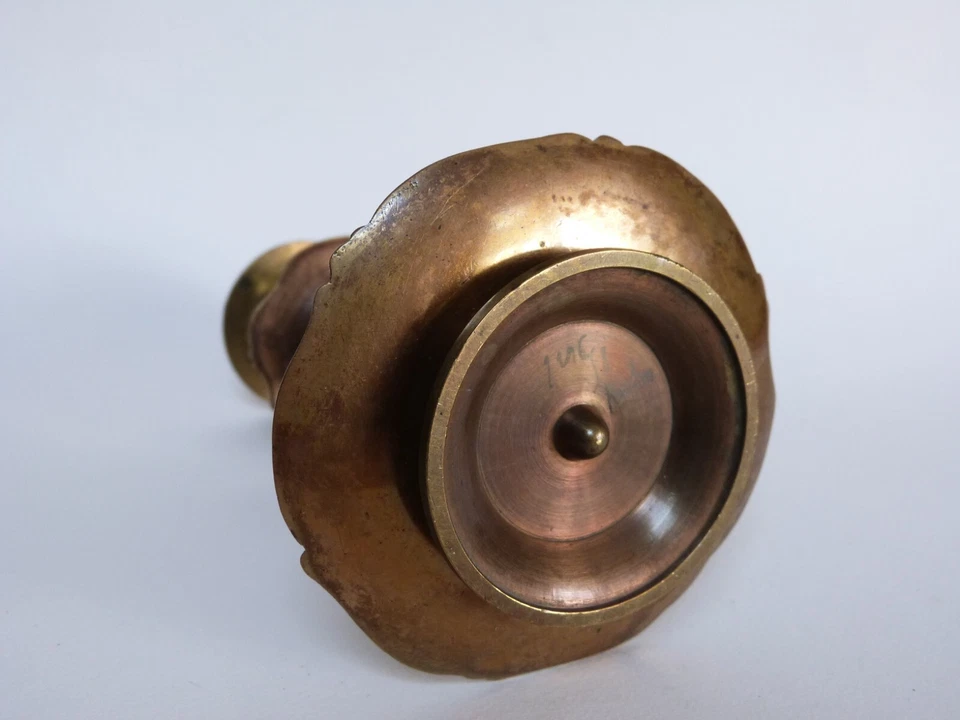 Chandelier en bronze et émail cloisonné Napoléon III style Barbedienne - Photo 4/4