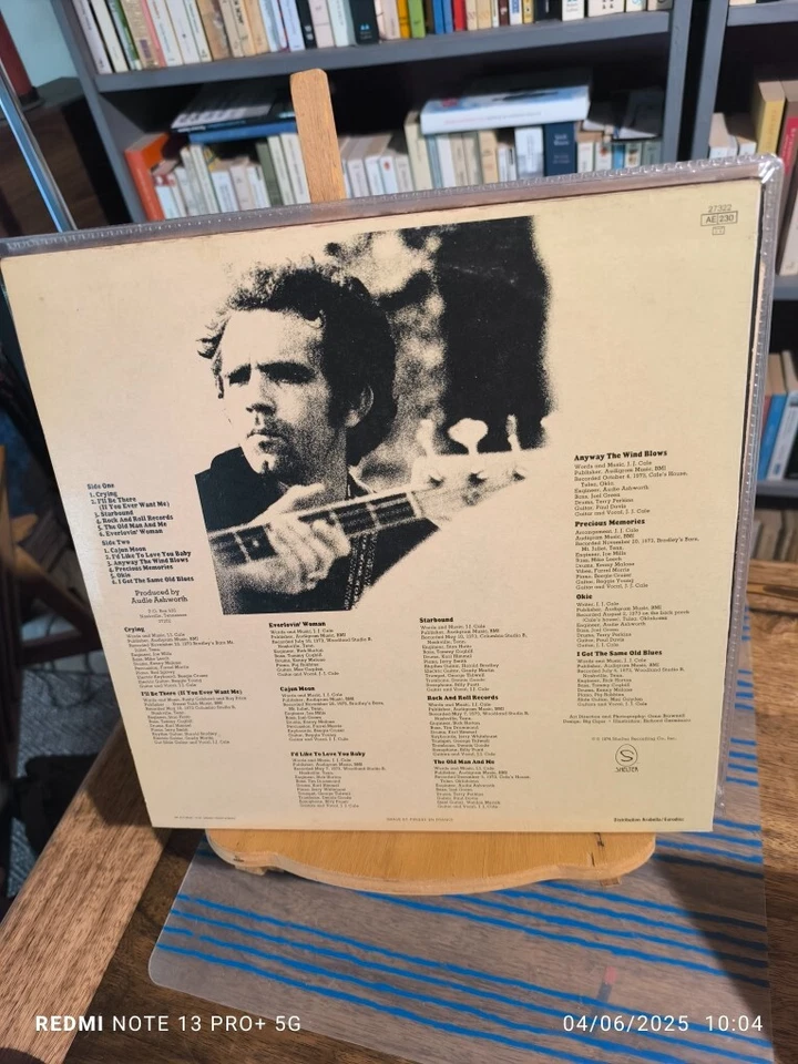 J.J. CALE "OKIE" LP FRANCE (1974) - REF : 27322 SHELTER- - Photo 2/4
