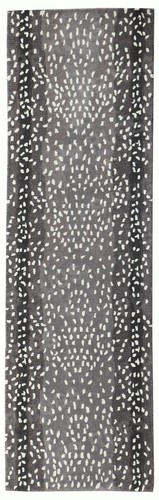 Cheetha Brown Handcrafted Animal Print Woolen Area Rugs Without Tariff & duty - Picture 8 of 22