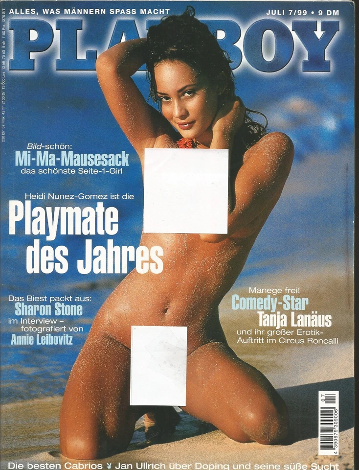 PLAYBOY, 7/99 - Juli 1999. Heidi Nunez-Gomez, Natalia Sokolova - Bild 1 von 1