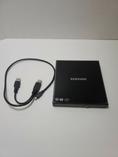 SAMSUNG USB 2.0 Black Slim External DVD Writer Model SE-S084
