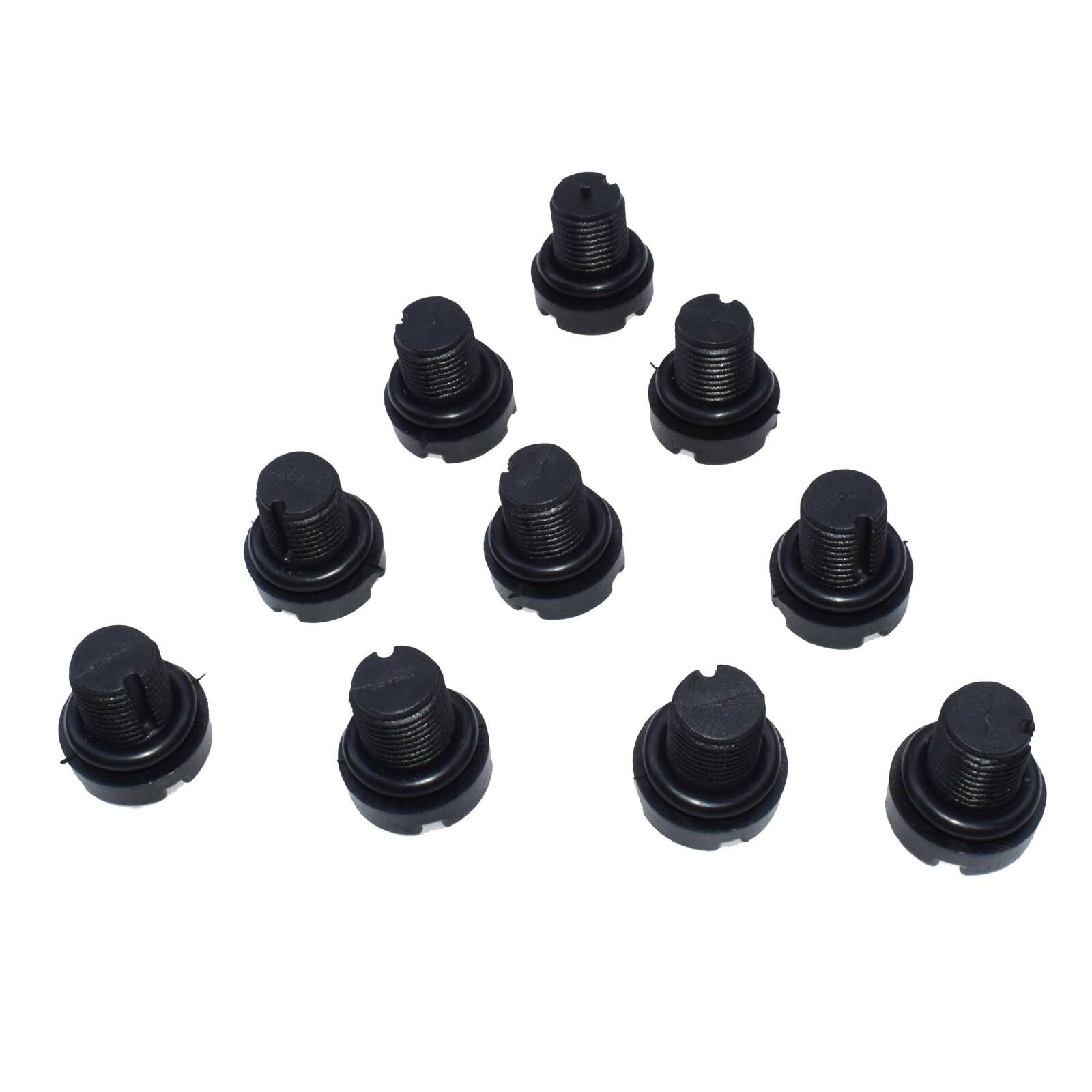 10Pcs Coolant Bottle Expansion Tank Bleed Screw For BMW X1 X3 X5 X6
