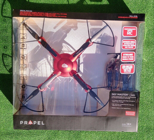 Propel 2.4GHz Sky Master Quadcopter Remote Control Drone/HD Camera/WiFi NIB - Picture 2 of 4